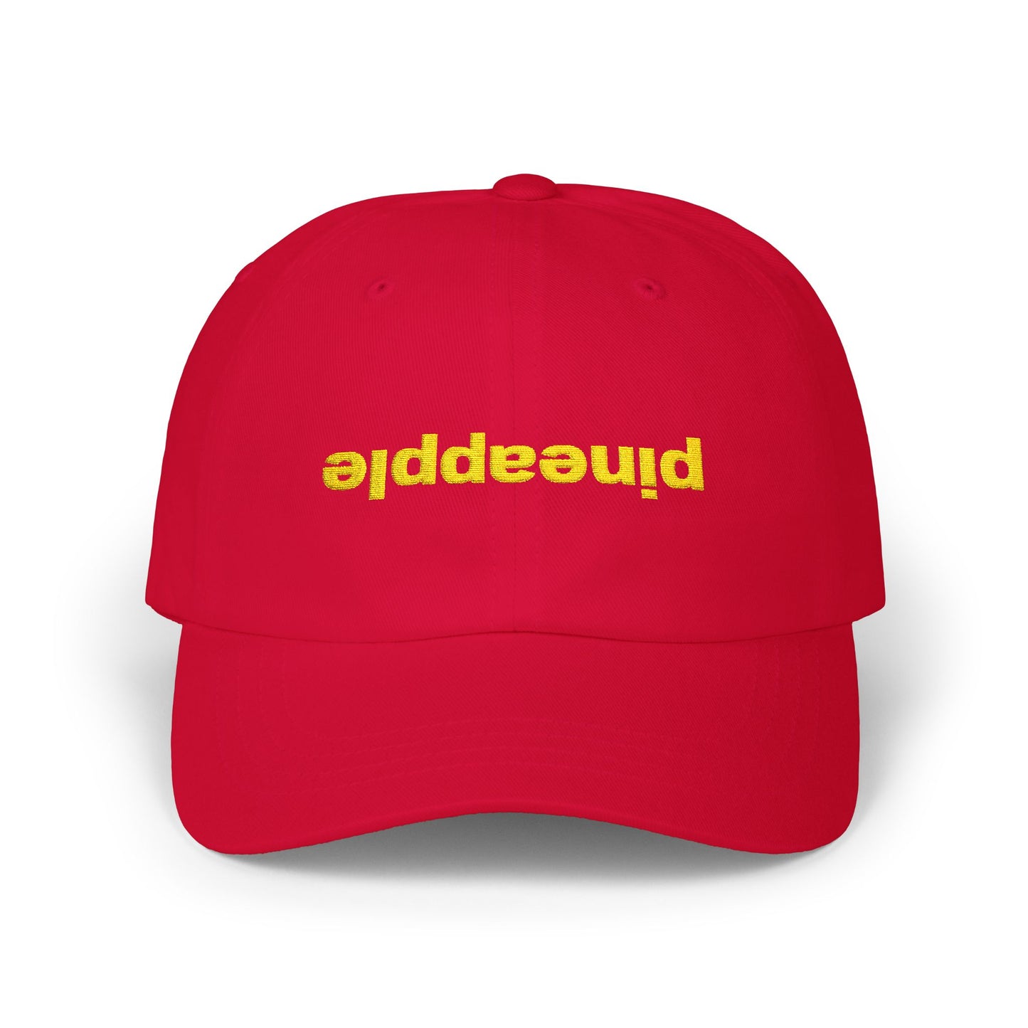 Upside-Down Embroidered Fruit Baseball Hat