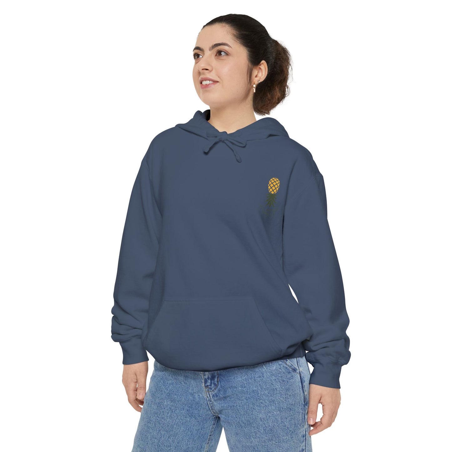 Hoodie — Flipped Fruit Tropical Pineapple Graphic Pullover