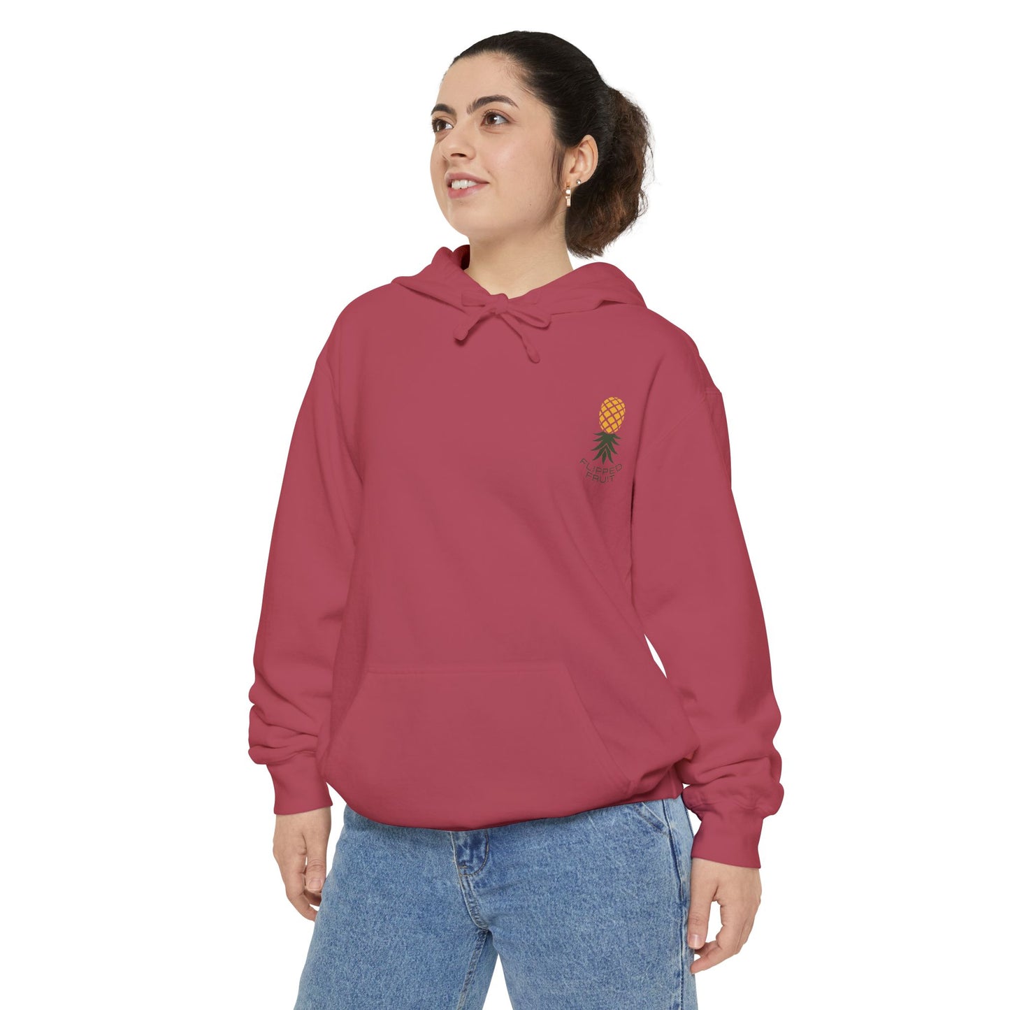 Hoodie — Flipped Fruit Tropical Pineapple Graphic Pullover