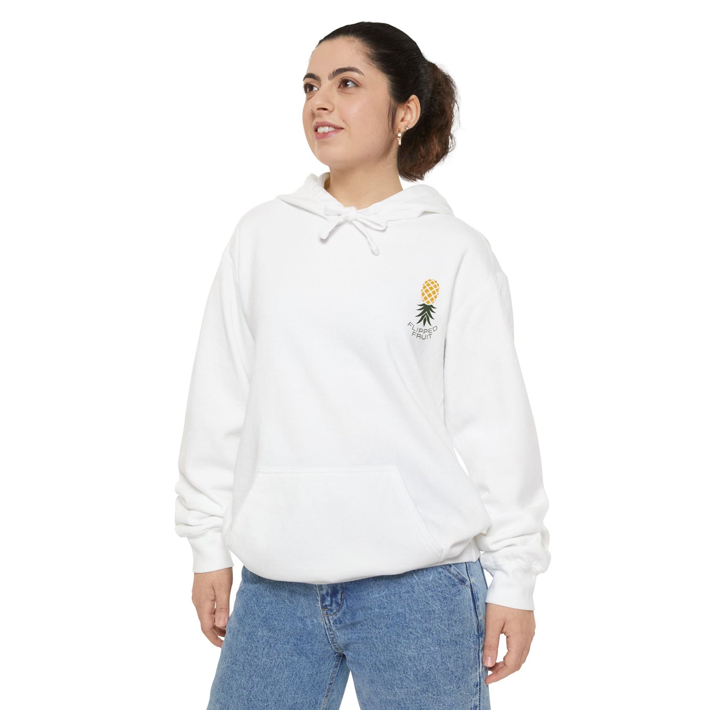 Hoodie — Flipped Fruit Tropical Pineapple Graphic Pullover