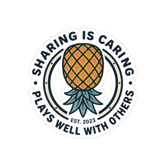 Sharing Is Caring Sticker