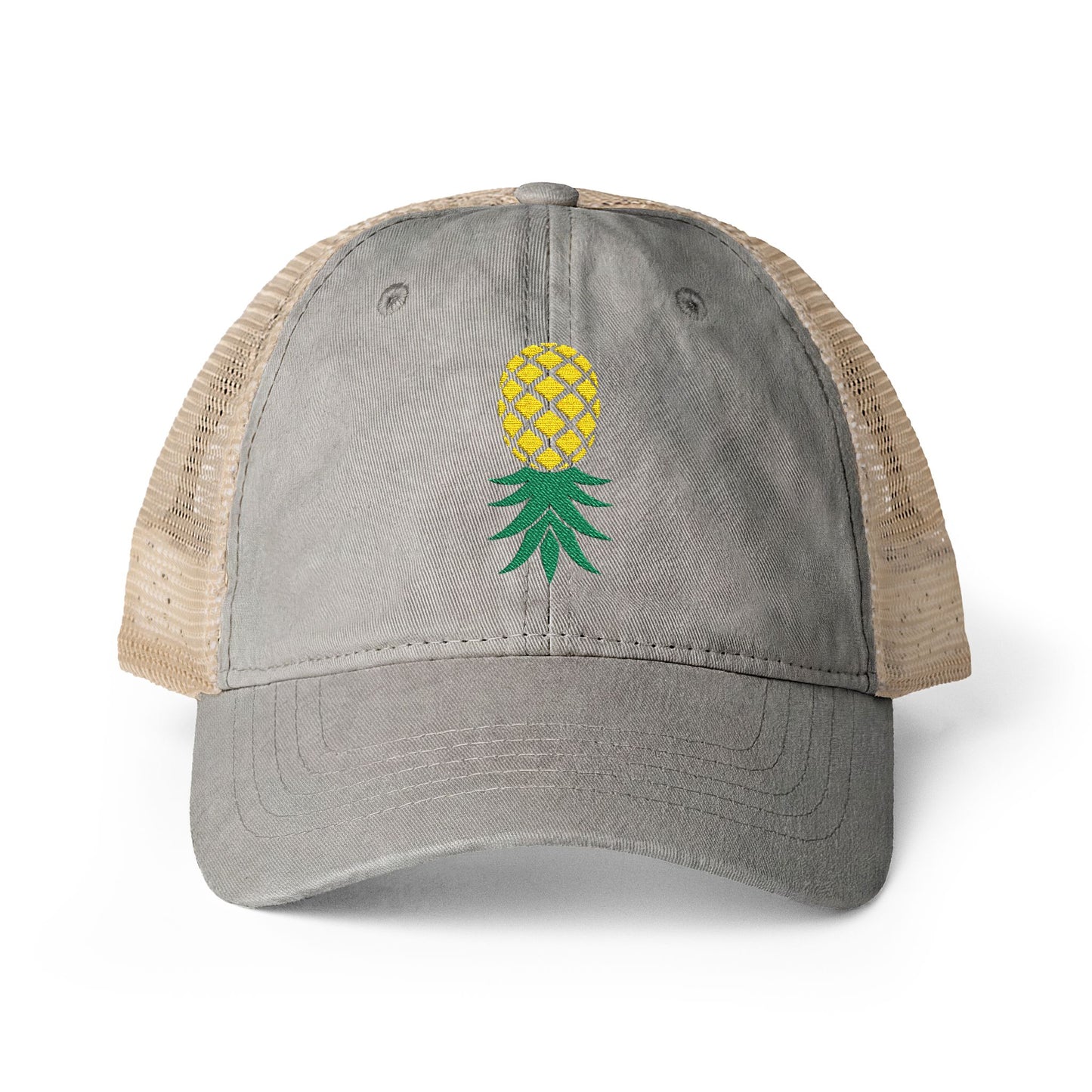 Women's Washed Mesh-Back Cap