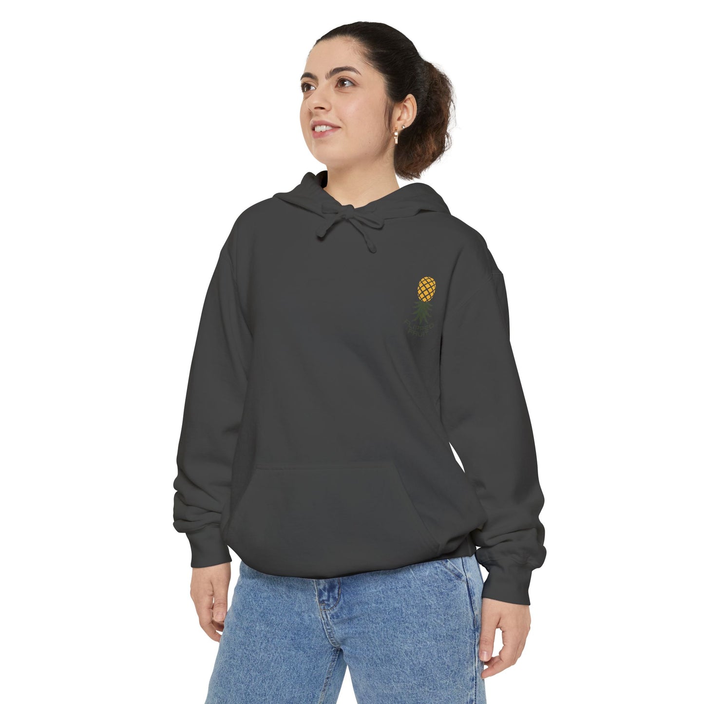 Hoodie — Flipped Fruit Tropical Pineapple Graphic Pullover