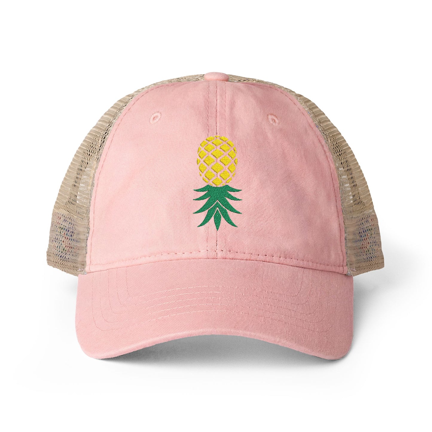 Women's Washed Mesh-Back Cap