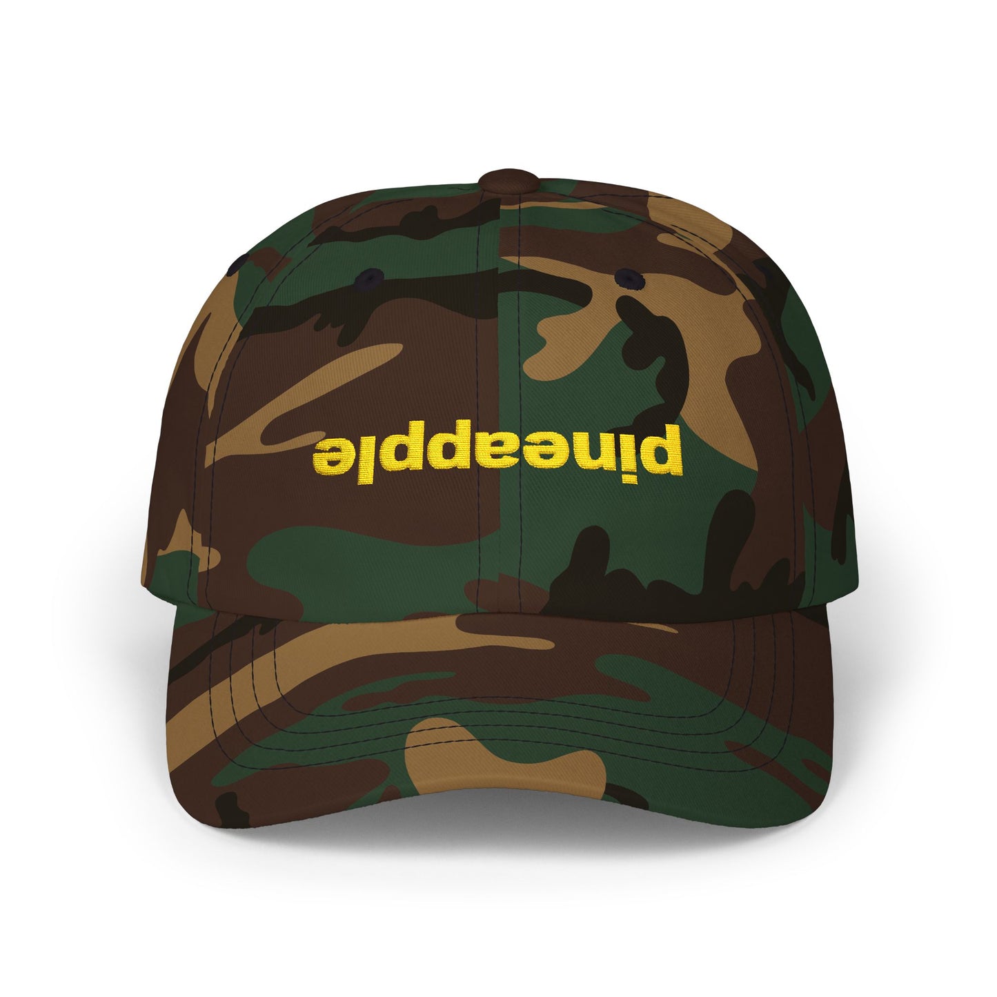 Upside-Down Embroidered Fruit Baseball Hat