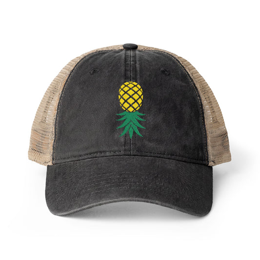 Women's Washed Mesh-Back Cap