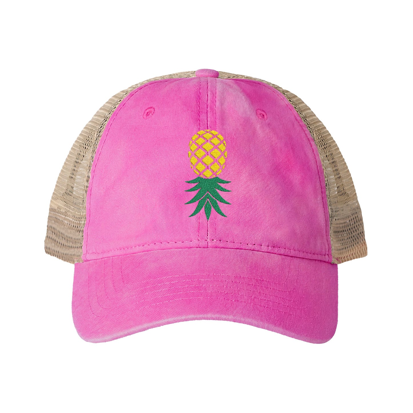 Women's Washed Mesh-Back Cap
